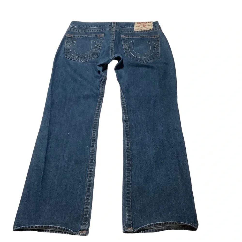 TRUE RELIGION WORLD TOUR Vintage Bobby Straight Jeans - Size‎ 36x33